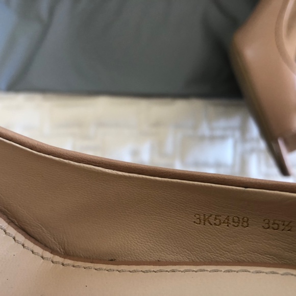 PRADA Leather Pumps ** NEW** SIZE 5.5  IT 35.5 - Picture 6 of 7